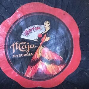 Vintage Round bar scented soap, MAJA